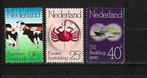 Nederland 1052-1054 postfris, Postzegels en Munten, Ophalen of Verzenden, Na 1940, Postfris