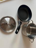 Fissler pannen, Huis en Inrichting, Keuken | Potten en Pannen, Ophalen of Verzenden, Zo goed als nieuw, Pannenset