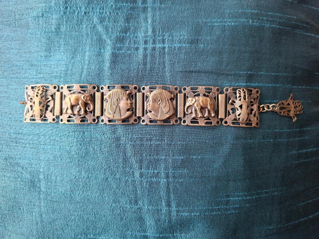 Antieke Egyptische Fatma armband te koop., Sieraden, Tassen en Uiterlijk, Antieke sieraden, Ophalen of Verzenden, Overige materialen