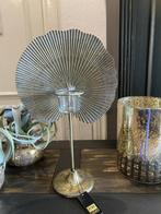 PTMD kandelaar Zandro, waxineglaasje windlichtje schelp VdlM, 25 tot 50 cm, Zwart, Nieuw, Ophalen of Verzenden