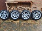 Nette set 19 inch BMW X5, E70 velgen + winterbanden., Auto-onderdelen, Banden en Velgen, Gebruikt, 255 mm, Velg(en), Winterbanden
