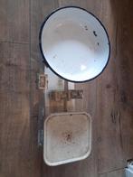 Vintage weegschaal, Witgoed en Apparatuur, Weegschalen, Ophalen, Gebruikt, Minder dan 10 kg