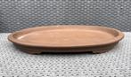 Bonsai onderzetter bruin ongeglazuurd gemerkt 48,6x31x4,2, Ophalen of Verzenden, Zo goed als nieuw, Minder dan 25 cm, Overige vormen