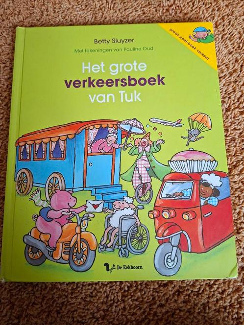 Betty Sluyzer - Het grote verkeersboek van Tuk, Boeken, Kinderboeken | Jeugd | onder 10 jaar, Zo goed als nieuw, Ophalen of Verzenden