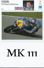 Mk111 motorkaart yamaha 500 yzr christian sarron, Verzamelen, Automerken, Motoren en Formule 1, Ophalen of Verzenden, Zo goed als nieuw