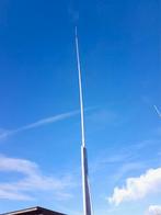 Mooi zwiepmast met toppijp 24 meter, Telecommunicatie, Antennes en Masten, Ophalen of Verzenden, Zo goed als nieuw, Mast