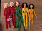Totally Spies Poppen Set (5 stuks) Sam Clover Alex, Ophalen of Verzenden, Gebruikt, Barbie