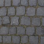 5m2 Turks basalt antraciet zwart 9-11cm kinderkoppen, 5 tot 10 m², Gebruikt, Natuursteen, Ophalen