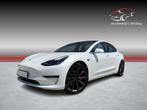 Tesla Model 3 Performance AWD 79 kWh dual motor / premium au, Automaat, Stof, Gebruikt, Zwart