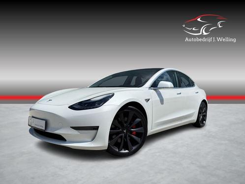 Tesla Model 3 Performance AWD 79 kWh dual motor / premium au, Auto's, Tesla, Bedrijf, Te koop, Model 3, 4x4, ABS, Adaptive Cruise Control