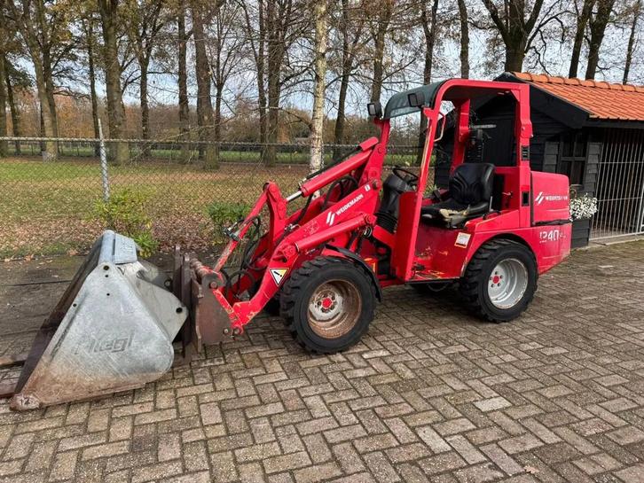 Weidemann 1240LP Laag model shovel loader (bj 2007), Zakelijke goederen, Machines en Bouw | Kranen en Graafmachines, Wiellader of Shovel