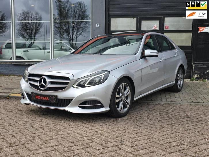 Mercedes-Benz E-klasse 220 BlueTEC Prestige AUTOMAAT/NAP/PAN, Auto's, Mercedes-Benz, Bedrijf, Te koop, E-Klasse, ABS, Achteruitrijcamera