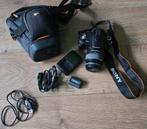 Spiegelreflex, Audio, Tv en Foto, Fotocamera's Digitaal, Ophalen of Verzenden, Zo goed als nieuw, Sony