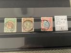 Nederland nvph 45-47 gestempeld., Postzegels en Munten, Postzegels | Volle albums en Verzamelingen, Ophalen of Verzenden, Nederland