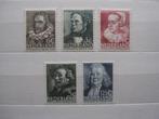 Nederland. Druktoevalligheden op  N.V.P.H. 305-309. * & **., Postzegels en Munten, Postzegels | Nederland, Verzenden, Postfris