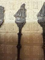 Lepeltjes van Douwe Egberts met schepen, Ophalen of Verzenden, Zo goed als nieuw, Metaal, Bestek