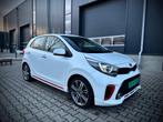 Kia Picanto 1.2 CVVT GT-Line 2017 | LEDER | CARPLAY | CAMERA, Voorwielaandrijving, 839 kg, 4 cilinders, Wit