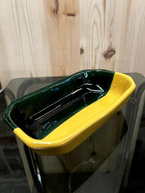 Vintage Tweekleurige Keramieken Schaal, Huis en Inrichting, Keuken | Keukenbenodigdheden, Gebruikt, Verzenden