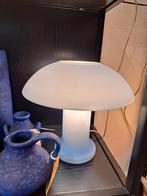 Hustadt Leuchten Mushroom lamp lichtblauw vintage  zeldzaam!, ., Germany, Ophalen of Verzenden, Hustadt Leuchten