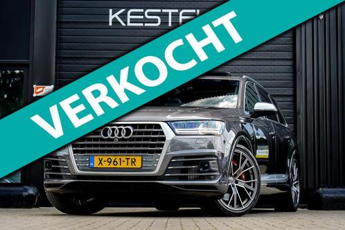 Audi SQ7 4.0 V8 TDI Q7 SQ7 Quattro 7p PANO/VIRTUAL/ACC/4WIEL, Auto's, Audi, Bedrijf, Te koop, SQ7, 360° camera, 4x4, ABS, Achteruitrijcamera