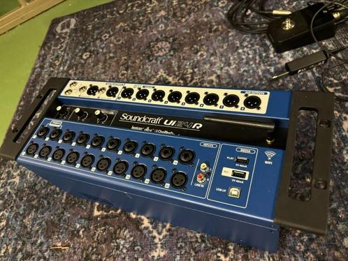 Soundcraft Ui24R, Muziek en Instrumenten, Mengpanelen, Gebruikt, 20 kanalen of meer, Ophalen of Verzenden