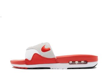 Nike Air Max 1 Slide. Rood. Maat 45 / 11 Nieuw in doos! beschikbaar voor biedingen
