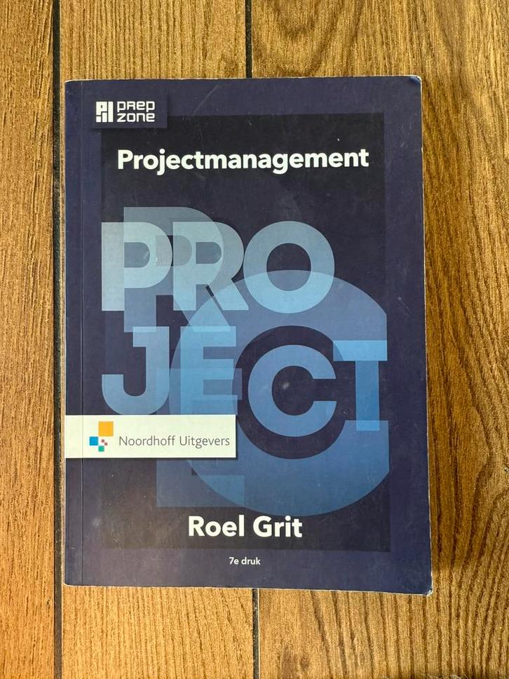 Roel Grit - Projectmanagement, Boeken, Wetenschap, Zo goed als nieuw, Ophalen of Verzenden