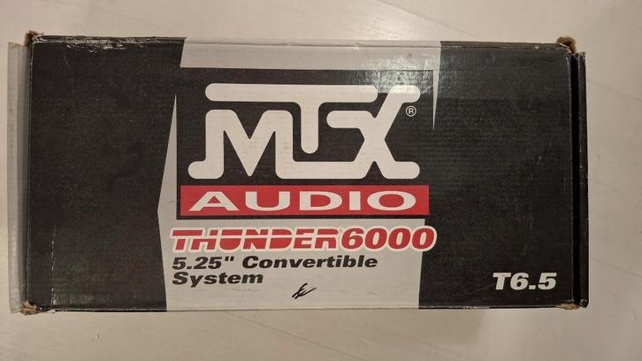 MTX T6.5 Thunder 6000 13cm Component System, Auto diversen, Autospeakers, Nieuw, Ophalen