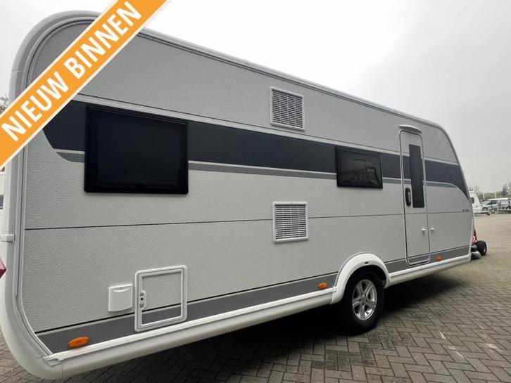 Hobby De Luxe 545 KMF 2000 KG as, Caravans en Kamperen, Caravans, Bedrijf, tot en met 4, Treinzit, Hobby, Frans bed, Overige typen
