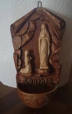 Vintage Wijwatervat Houtimitatie, Antiek en Kunst, Antiek | Religie, Ophalen of Verzenden