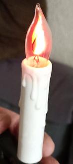 Vintage Kerstboomverlichting Kaarsjes, Diversen, Kerst, Ophalen of Verzenden