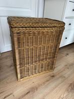 Wasmand riet 50/40/65 ZGN, Huis en Inrichting, Woonaccessoires | Schalen en Manden, Mand, Vierkant, Ophalen of Verzenden, Zo goed als nieuw