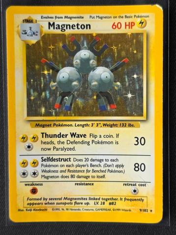 Magneton 9/102 Base Set - Holo - Good beschikbaar voor biedingen