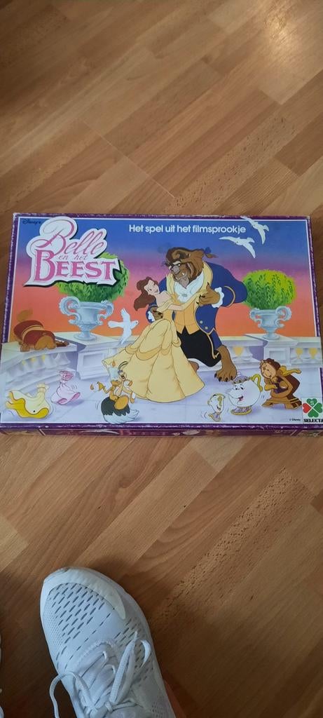 Belle en het Beest - Het Filmsprookje Bordspel, Hobby en Vrije tijd, Gezelschapsspellen | Bordspellen, Gebruikt, Vijf spelers of meer