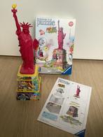 leuke 3D puzzel van Ravensburger - Vrijheidsbeeld pop art, Ophalen of Verzenden, Minder dan 500 stukjes, Zo goed als nieuw, Rubik's of 3D-puzzel