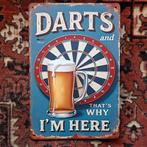 Darts Metalen Wandbordje, Ophalen of Verzenden, Nieuw