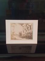 Litho  Theo Blankestijn  Zaanse Schans gesign  genum 47/100, Ophalen