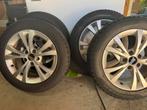 Set winterbanden velgen alfa romeo 16inch 205/55 R16 91H M+S, Ophalen, Gebruikt