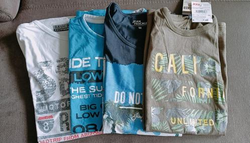 Setje jongens/heren singlets / mouwloos shirt maat M, Kleding | Heren, T-shirts, Nieuw, Maat 48/50 (M), Blauw, Ophalen