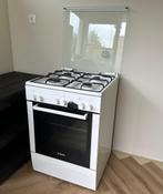 Bosch gasfornuis met elektrische oven – 60 cm, Ophalen, Gebruikt, 60 cm of meer, 4 kookzones