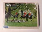 Puzzel 1000 stukjes hunting scene England, Hobby en Vrije tijd, Denksport en Puzzels, Ophalen of Verzenden, Gebruikt