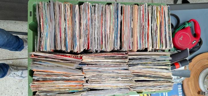 Single lp 410 stuks, Cd's en Dvd's, Vinyl Singles, Gebruikt, Single, Ophalen