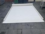 wit electrisch rolluik breed 2.39,5 mtr  x 2.68 mtr hoog, Ophalen, Gebruikt, 200 cm of meer, Wit