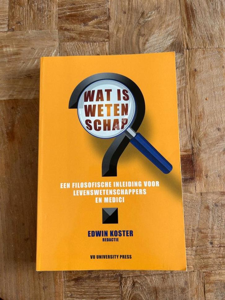 Wat is wetenschap - Edwin Koster, Boeken, Advies, Hulp en Training, Zo goed als nieuw, Ophalen of Verzenden