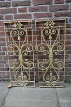 Twee prachtige antieke jaren 30 Franse deurroosters, Ophalen of Verzenden