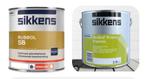 Sikkens Rubbol Sb 1x 2.5L Ral 9010 + 1x 2.5L Rubbol express, Verzenden, Wit, Nieuw, Lak