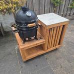 Kamado BBQ + Meubel, Tuin en Terras, Barbecue-accessoires, Ophalen, Zo goed als nieuw