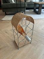 Wijnrek riet, Huis en Inrichting, Woonaccessoires | Wijnrekken, Ophalen of Verzenden, Zo goed als nieuw, Minder dan 50 cm