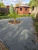 grijs split voor  ongeveer 20 vierkante meter, Tuin en Terras, Grind, Keien en Split, Ophalen, Zo goed als nieuw, Split, Basalt