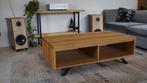 Moderne open salontafel massief eiken, Huis en Inrichting, 50 tot 100 cm, Nieuw, 100 tot 150 cm, Modern